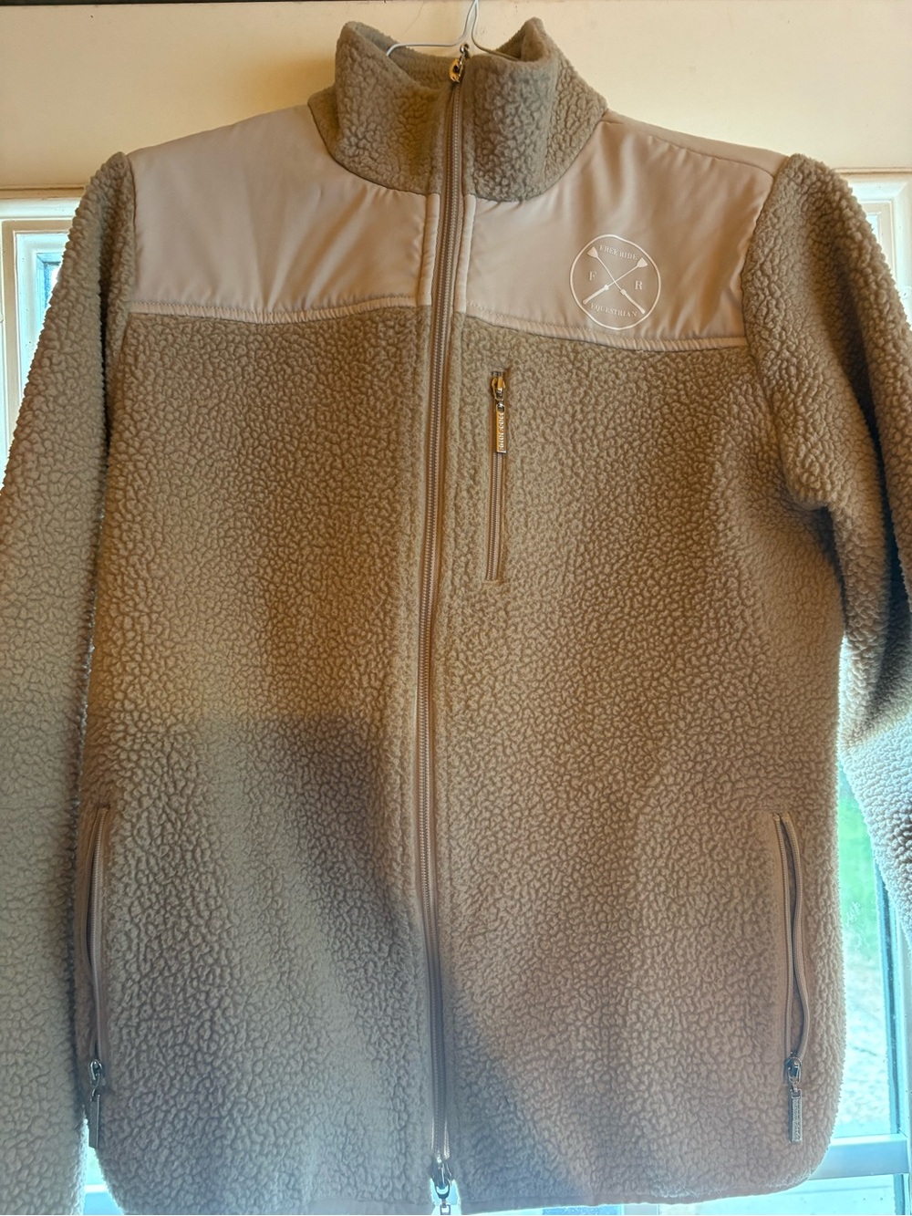 Free Ride Equestrian teddy jacket
